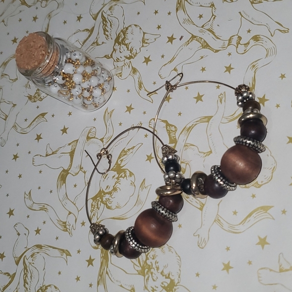 Large Hoop Earrings - Picture 4 of 4